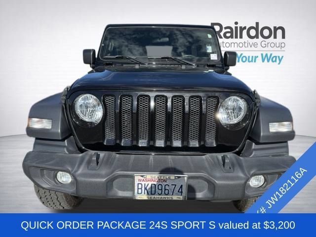 Used 2018 Jeep All-New Wrangler Unlimited Sport S with VIN 1C4HJXDG7JW182116 for sale in Arlington, WA