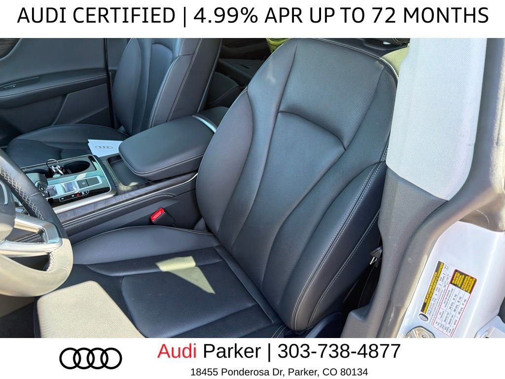 Used 2023 White Audi 55 Premium Plus image 8