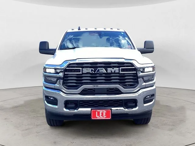 New 2026 Bright White Clearcoat Ram TRADESMAN CREW CAB 4X4 6