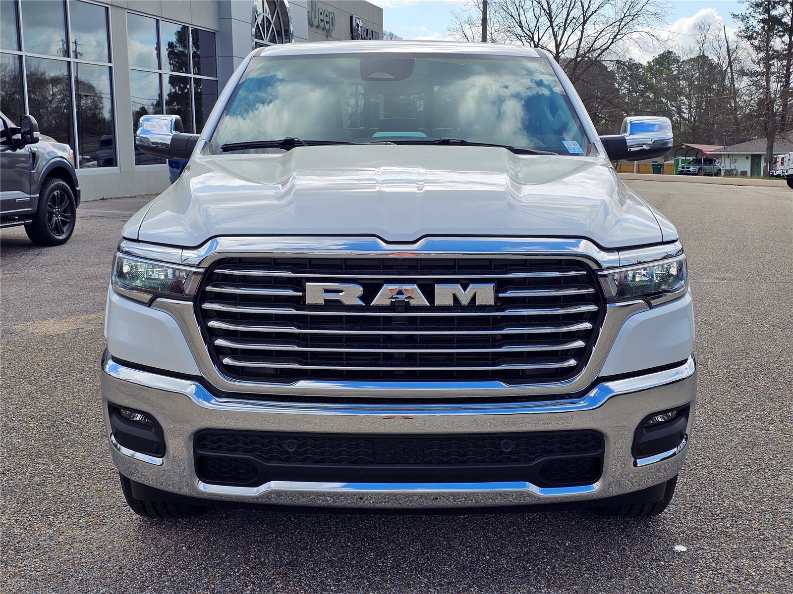 New 2026 Ivory White Tri-Coat Pearlcoat Ram Laramie image 2