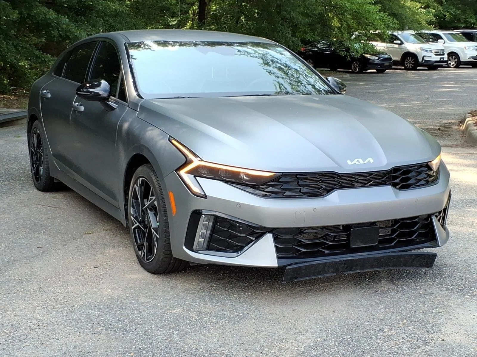 Used 2025 Steel Matte Gray Kia GT-Line image 6