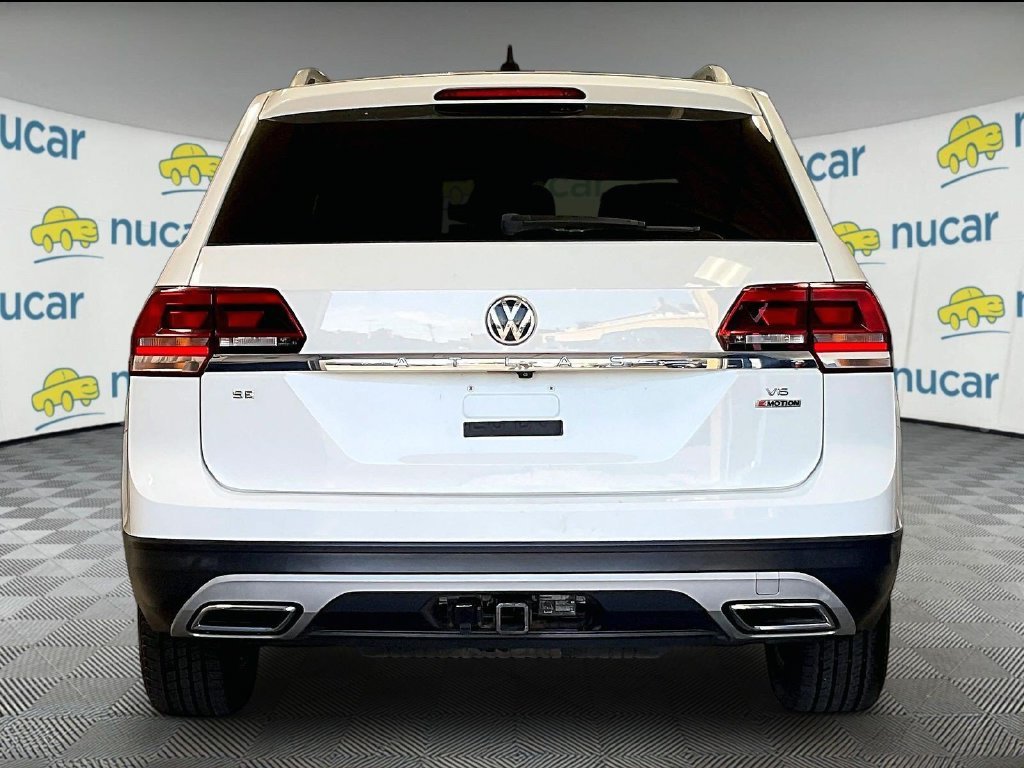 Used 2019 White Volkswagen 3.6L V6 SE image 5