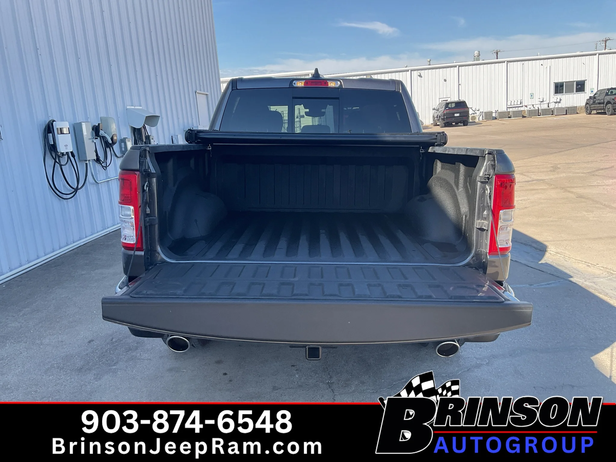 Used 2024 Granite Crystal Metallic Clearcoat Ram Lone Star image 10