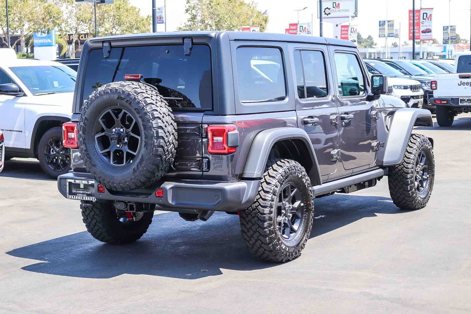 New 2026 Granite Crystal Metallic Clear-Coat Exterior Paint Jeep Willys image 4