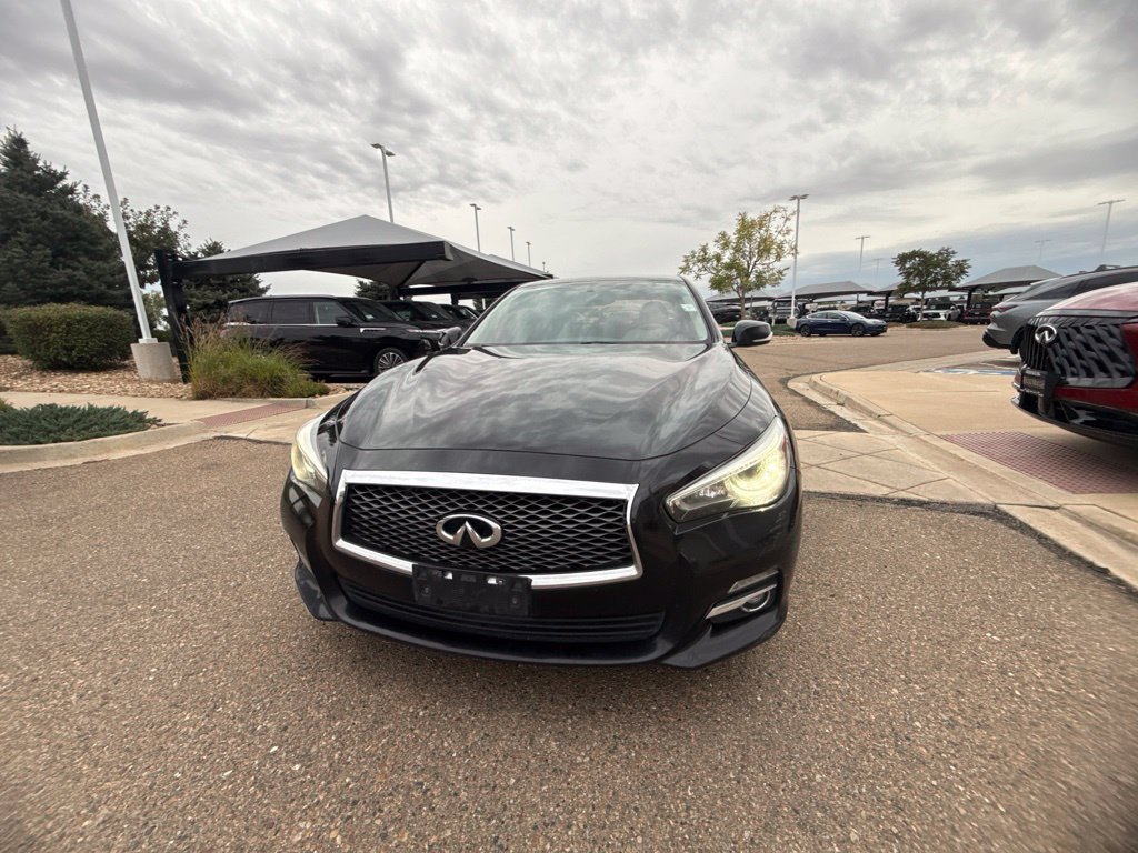 Used 2015 INFINITI Q50 Premium with VIN JN1BV7AR6FM416185 for sale in Dacono, CO