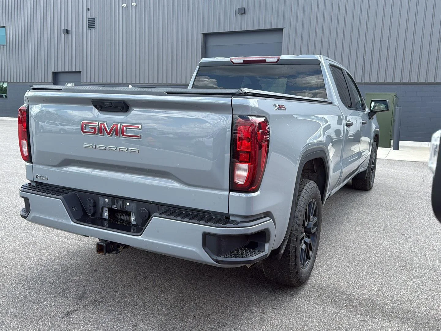Used 2024 Thunderstorm Gray GMC Pro image 3