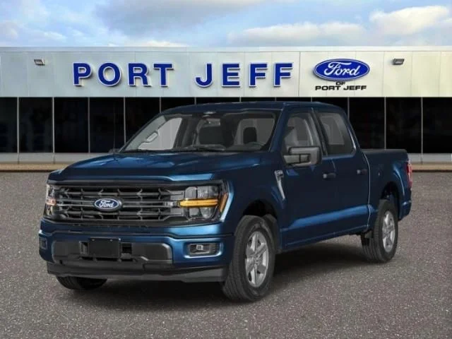 New 2026 Antimatter Blue Metallic Ford XLT image 1