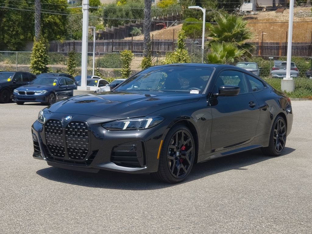 New 2027 Black Sapphire Metallic BMW 430i image 2