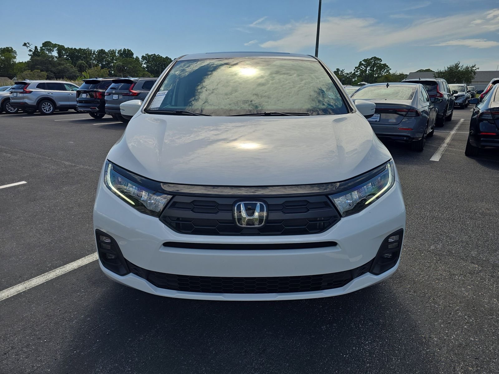 New 2026 Platinum White Pearl Honda EX-L image 7