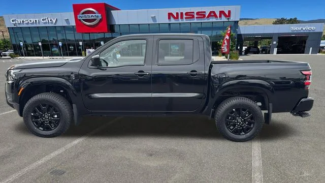 New 2026 Super Black Nissan Crew Cab SV image 6