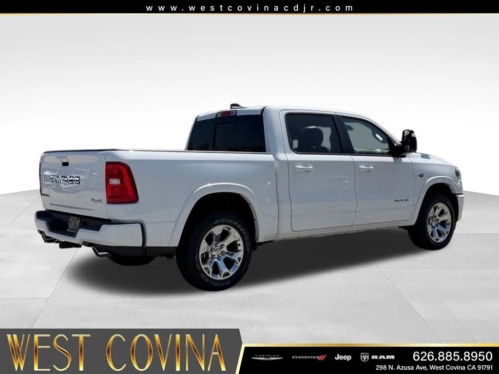 New 2026 Bright White Clear-Coat Exterior Paint RAM Big Horn/Lone Star image 8