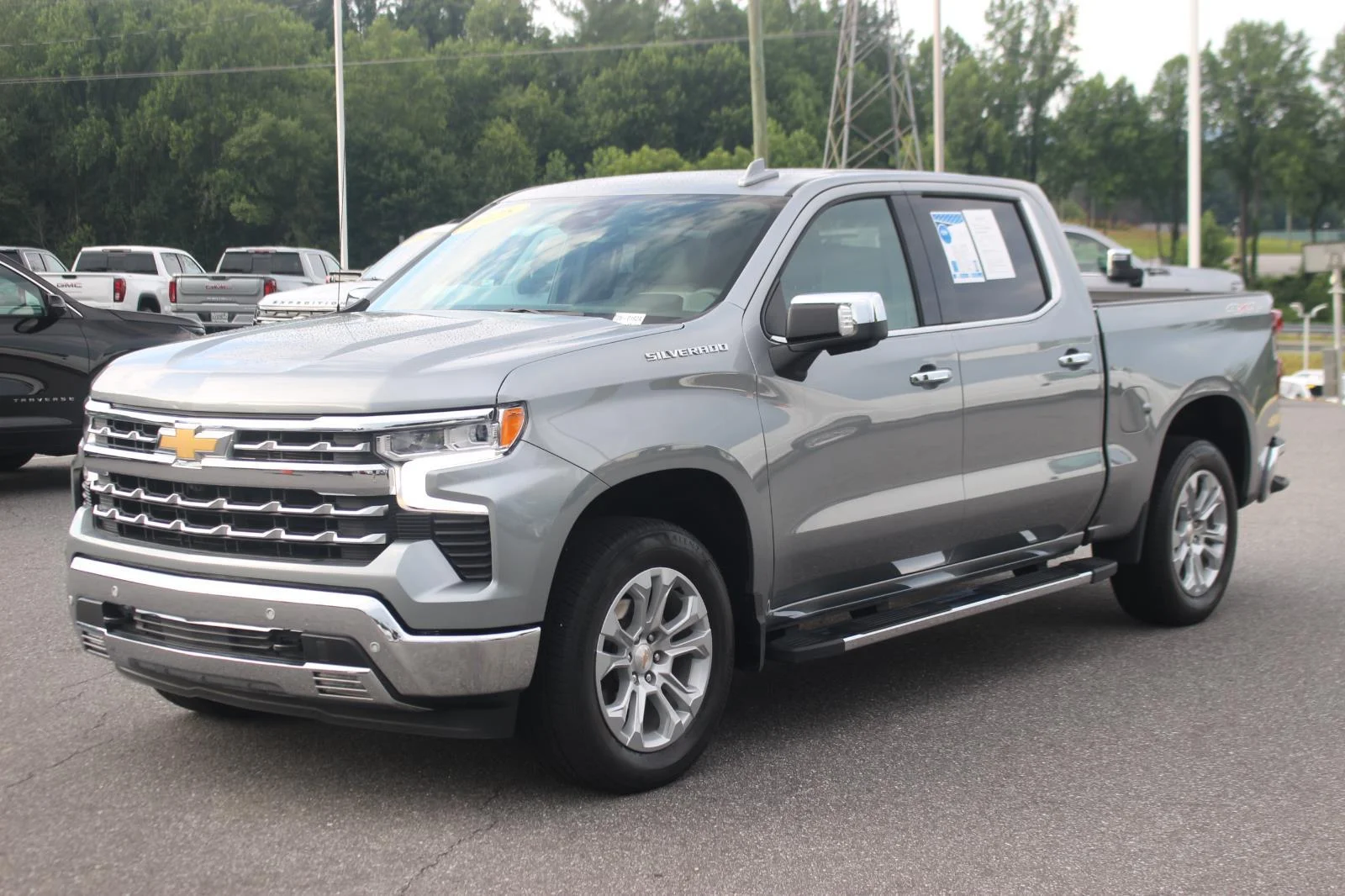 Used 2025 Sterling Gray Metallic Chevrolet LTZ image 3