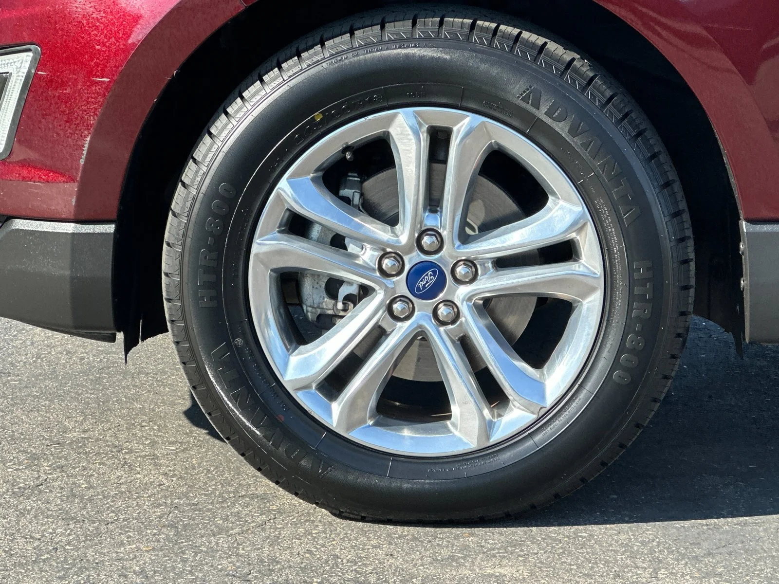 Used 2017 Red Ford SEL image 30