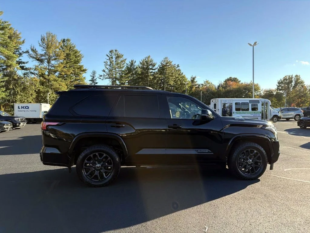 Used 2024 Midnight Black Metallic Toyota Platinum image 2