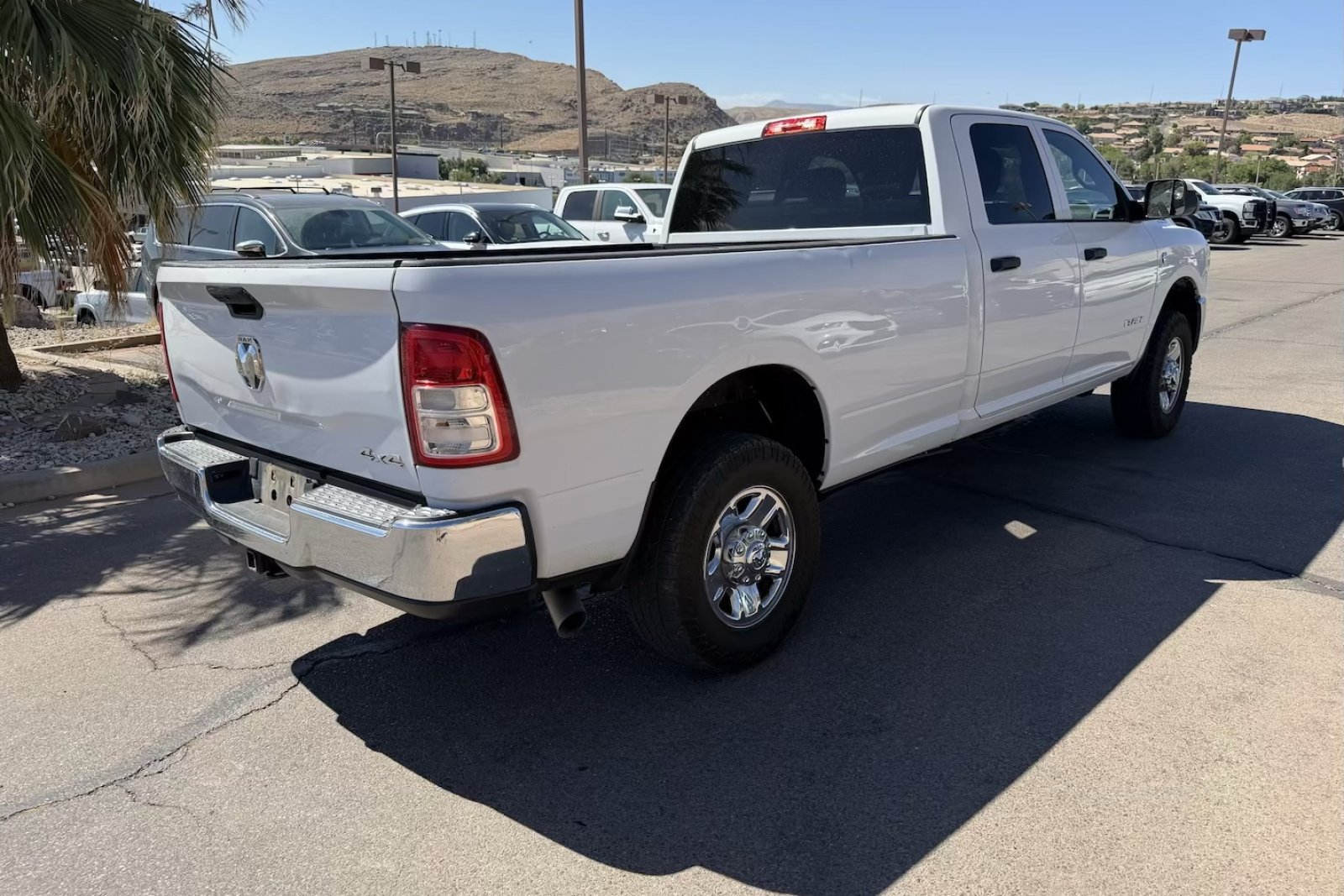 Used 2022 Bright White Clearcoat Ram Tradesman image 6