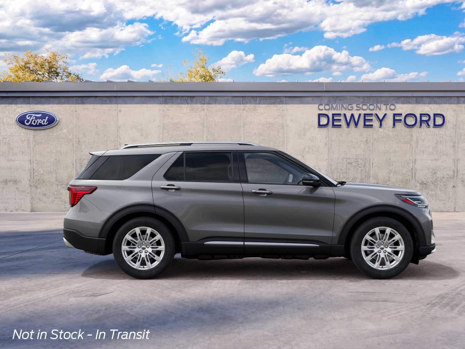 New 2027 Carbonized Gray Metallic Ford Platinum image 5