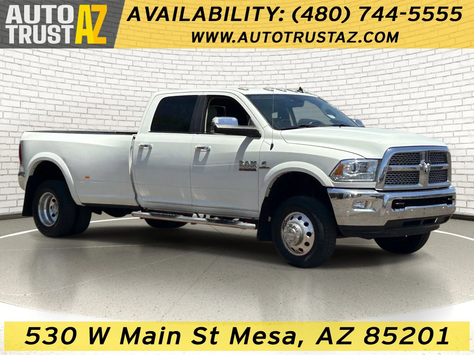 2018 RAM 3500 Laramie 4X4 Crew Cab LWB's photo