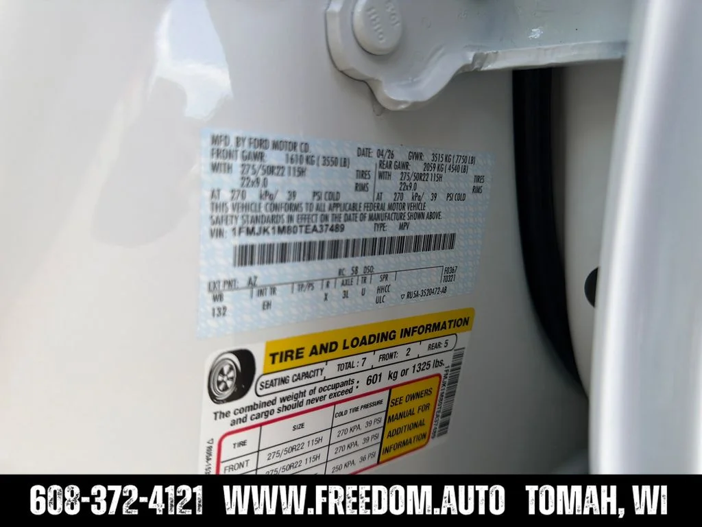 New 2026 Star White Metallic Tri-Coat Ford MAX Platinum® image 30