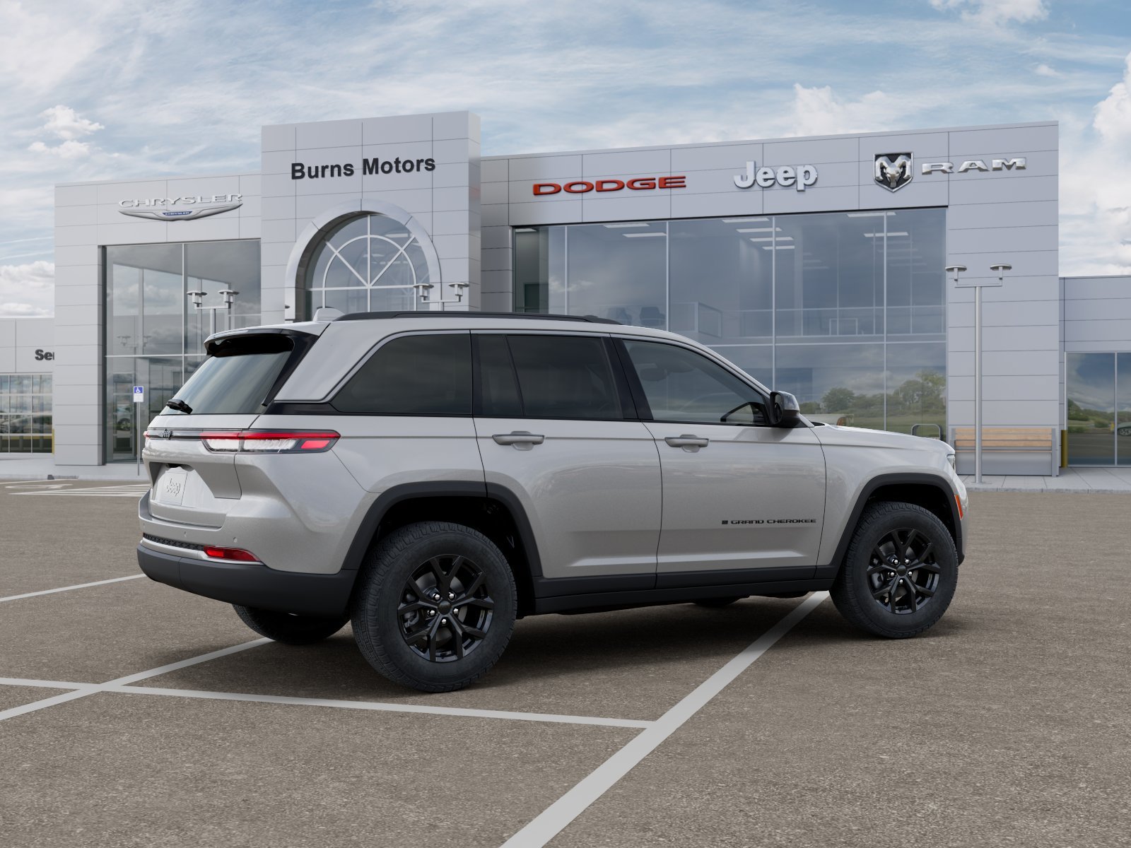 New 2026 Silver Zynith Exterior Paint Jeep Laredo Altitude image 4