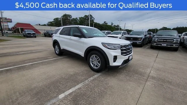 New 2026 Star White Metallic Tri-Coat Ford Active image 2