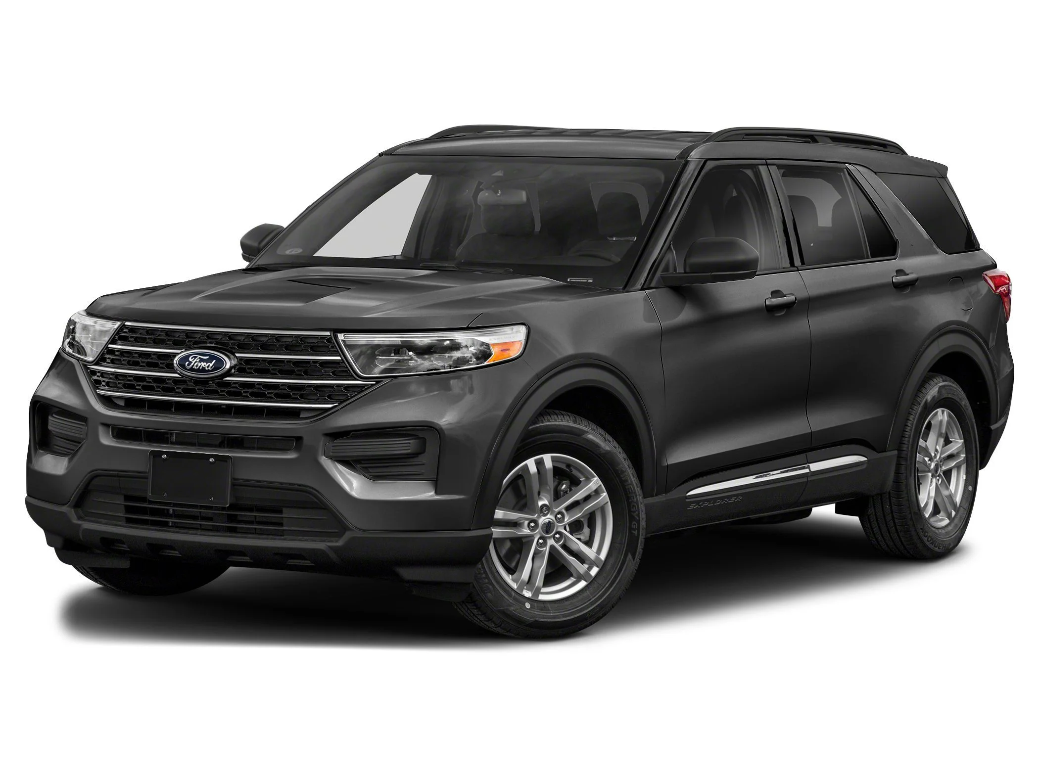 Used 2021 Gray Metallic Ford XLT image 1