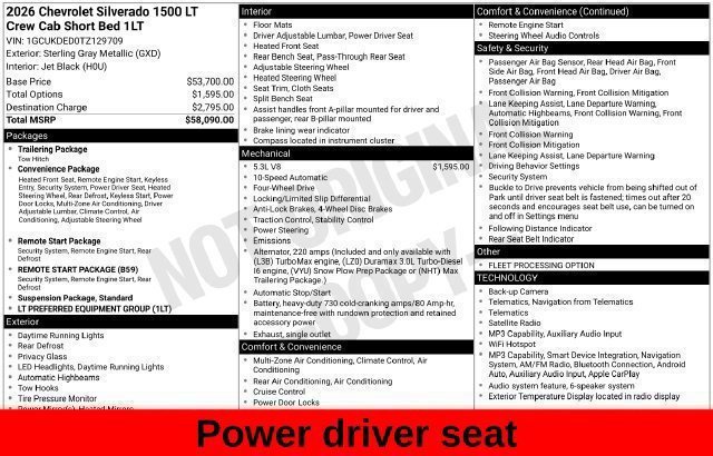 Used 2026 Gray Chevrolet LT image 41