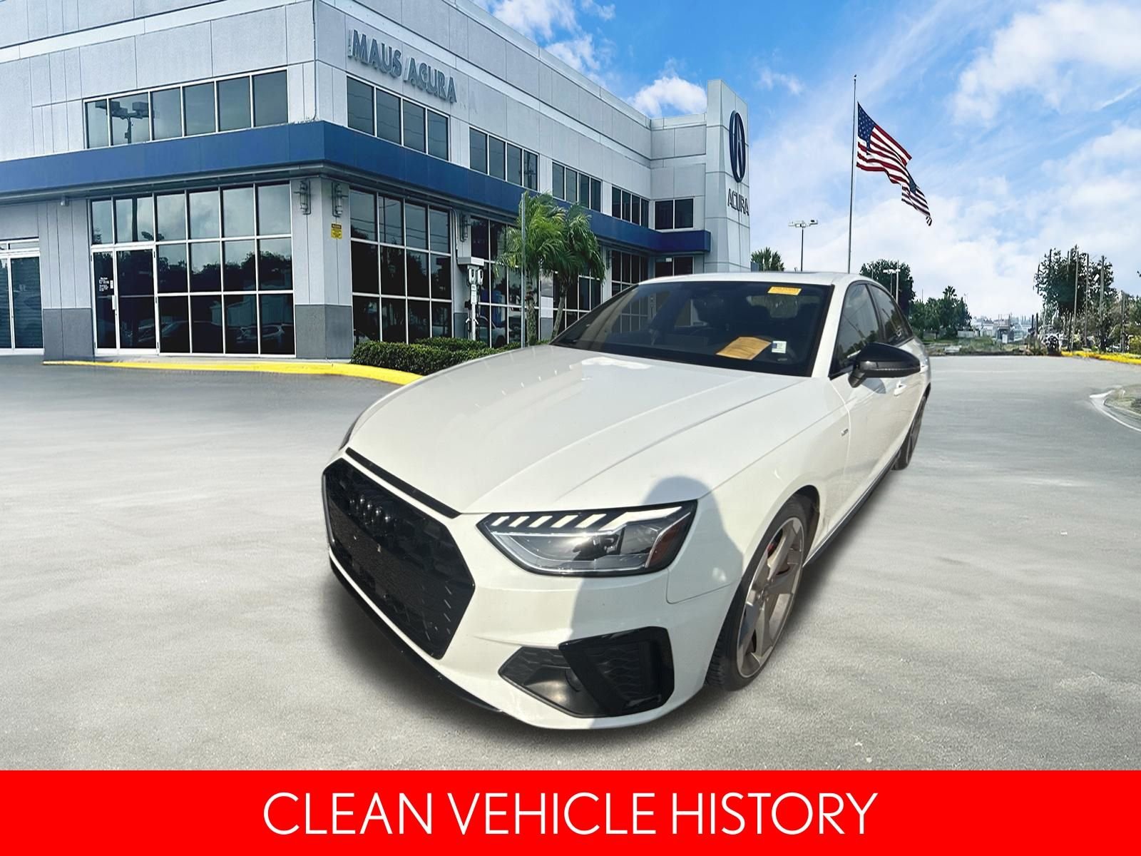 Used 2023 Glacier White Audi 45 S line Premium Plus image 4