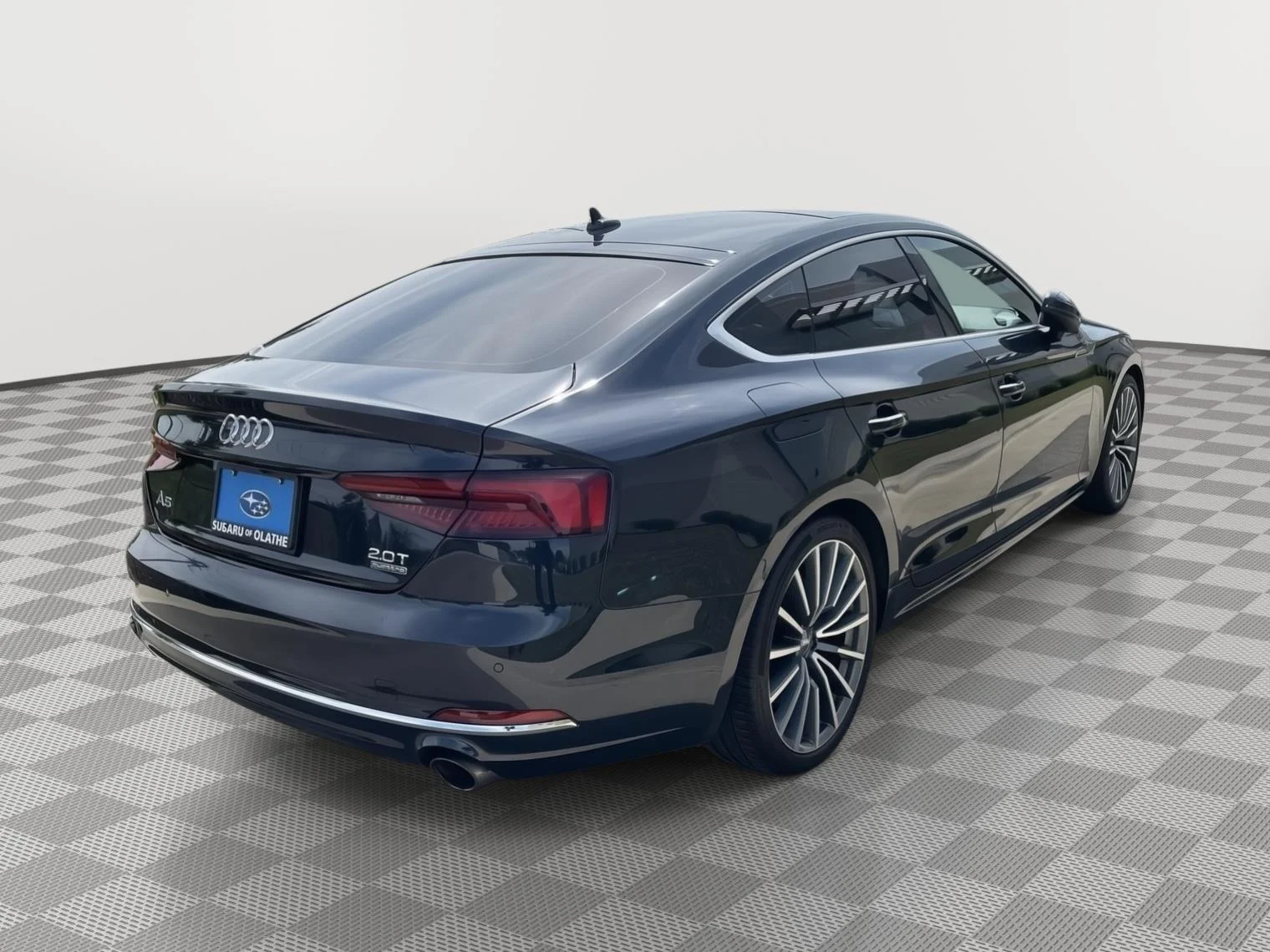 Used 2018 Moonlight Blue Metallic Audi Premium Plus image 15