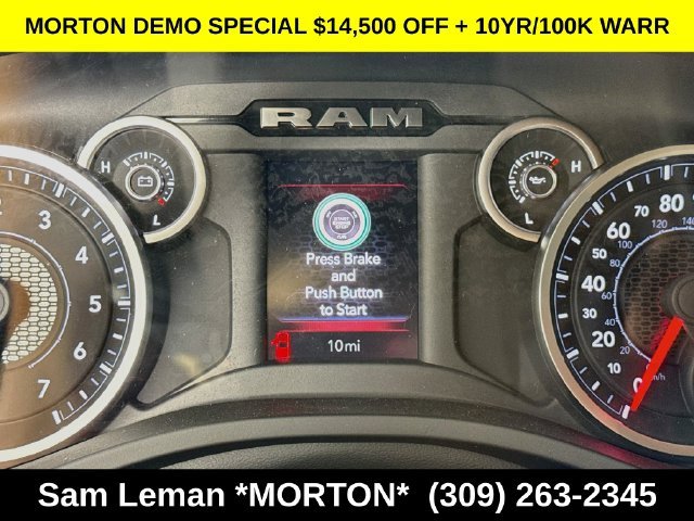 New 2026 Bright White Clear-Coat Exterior Paint Ram Big Horn/Lone Star image 12