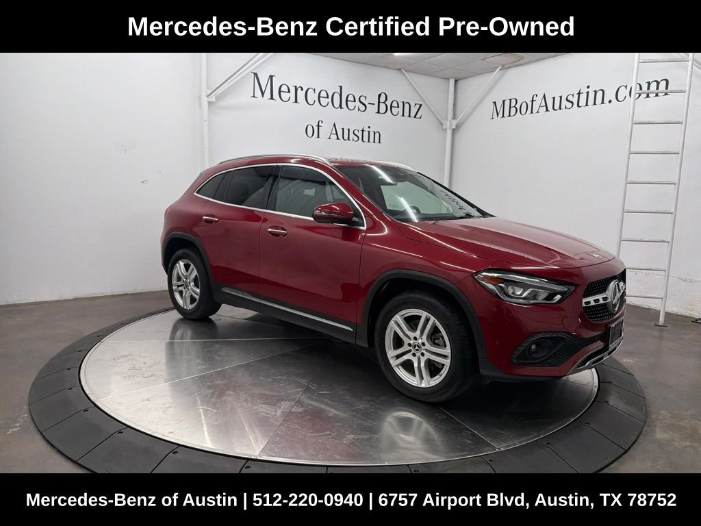 Certified Used 2023 Red Mercedes-Benz GLA 250 image 1