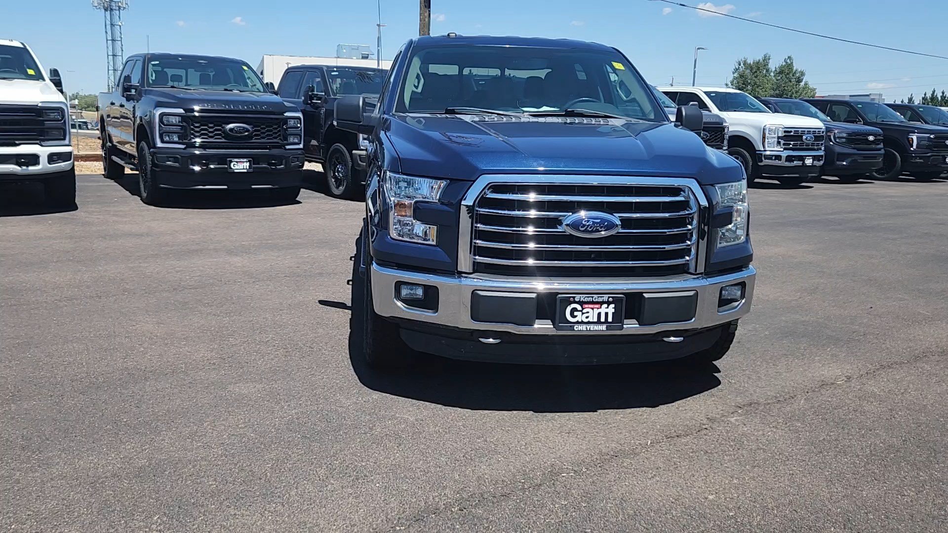 Used 2016 Blue Ford XLT image 4
