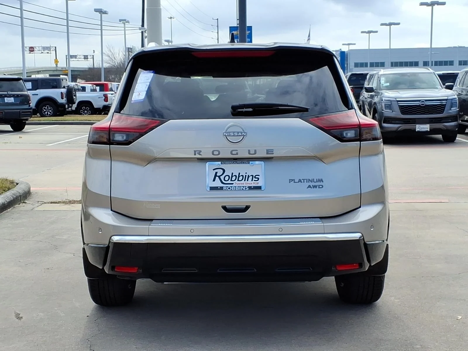 2026 Nissan Rogue Platinum Silver at Robbins Nissan