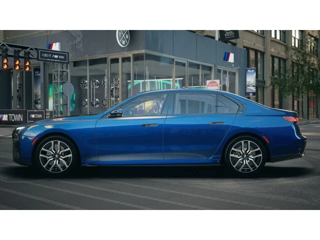 New 2026 Tanzanite Blue II Metallic BMW 760i xDrive image 4