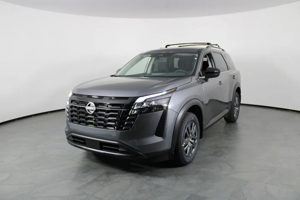 New 2026 Gun Metallic Nissan SV image 2