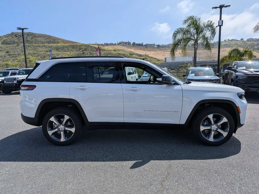 New 2026 Bright White Clearcoat Jeep Limited image 4