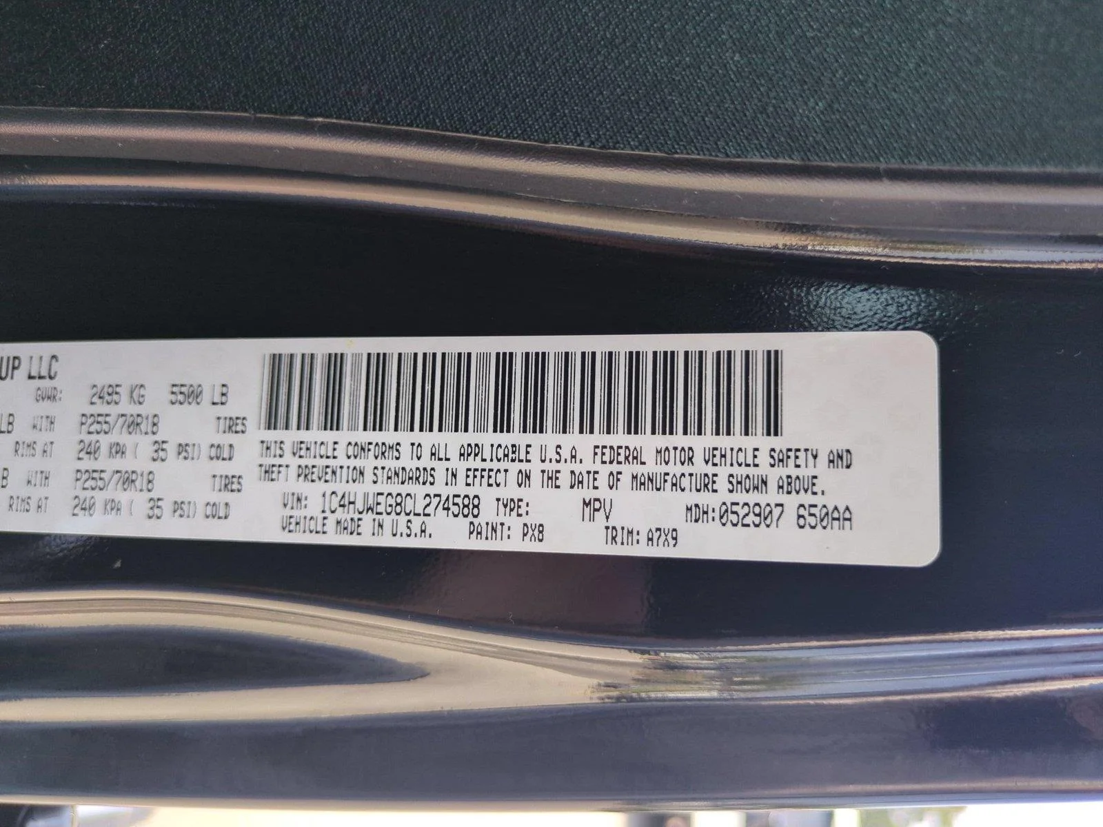 Used 2012 Black Jeep Sahara image 35
