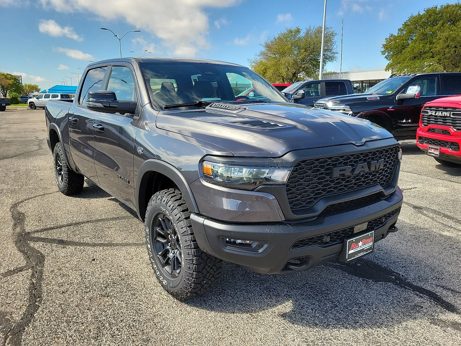New 2027 Granite Crystal Ram REBEL CREW CAB 4X4 5