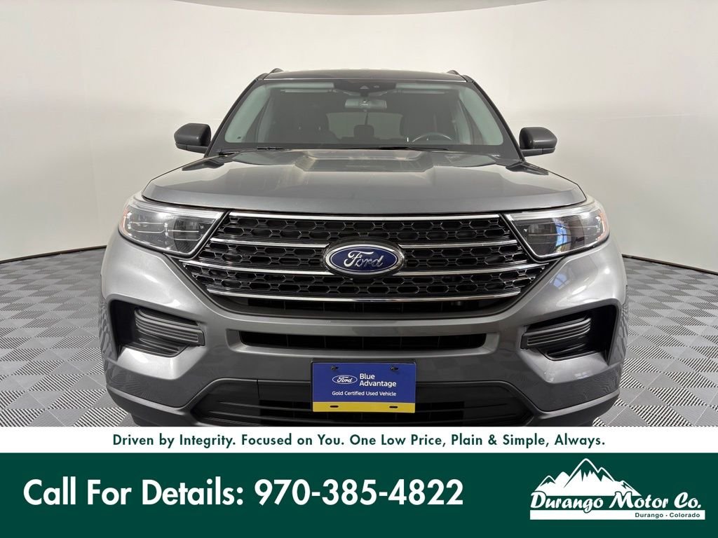 Certified Used 2022 Gray Metallic Ford XLT image 3
