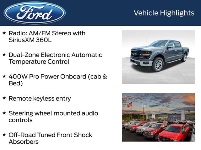 New 2026 Carbonized Gray Metallic Ford XLT image 8