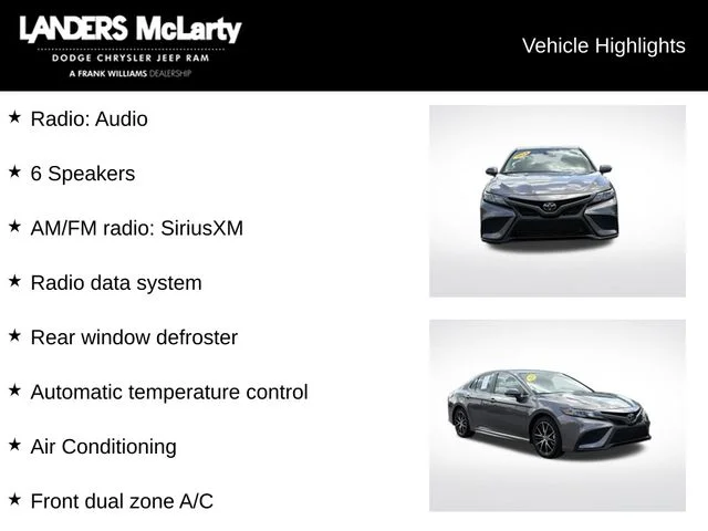 Used 2024 Gray Toyota SE image 5