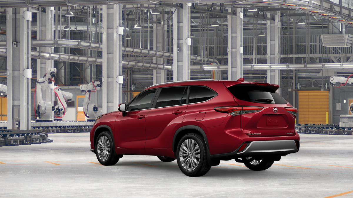 New 2026 Ruby Flare Pearl Toyota Hybrid Platinum image 6