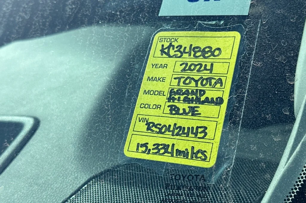 Certified Used 2024 White Toyota Platinum image 3