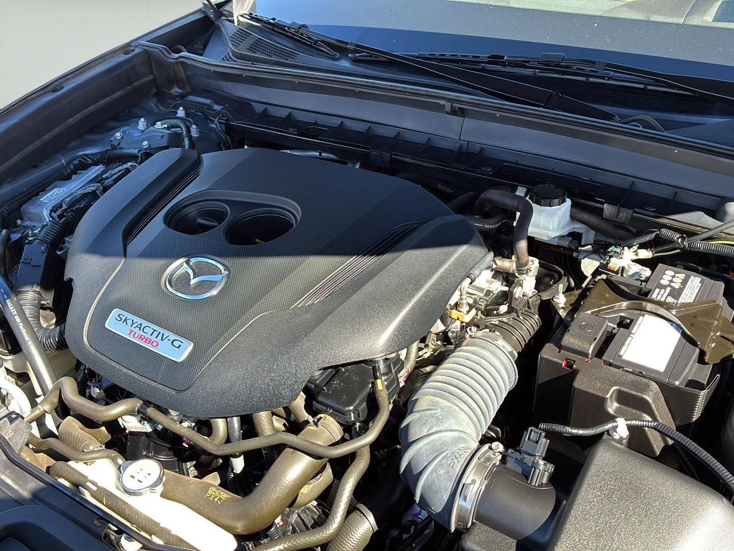 Used 2023 Polymetal Gray Metallic Mazda 2.5 Turbo Premium Package image 13