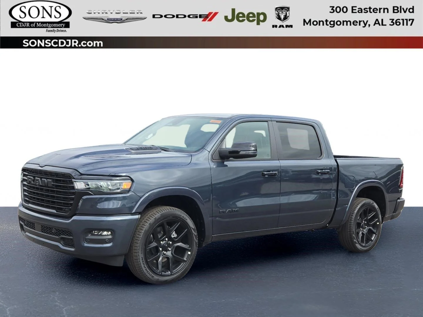 New 2026 Forged Blue Metallic Ram Laramie image 1