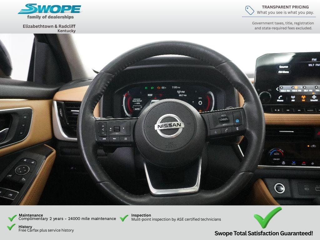 Used 2021 Caspian Blue Metallic/Super Black Nissan Platinum image 21