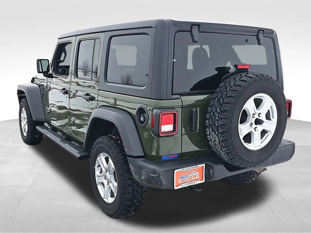 Used 2021 Green Jeep Unlimited Sport S image 15