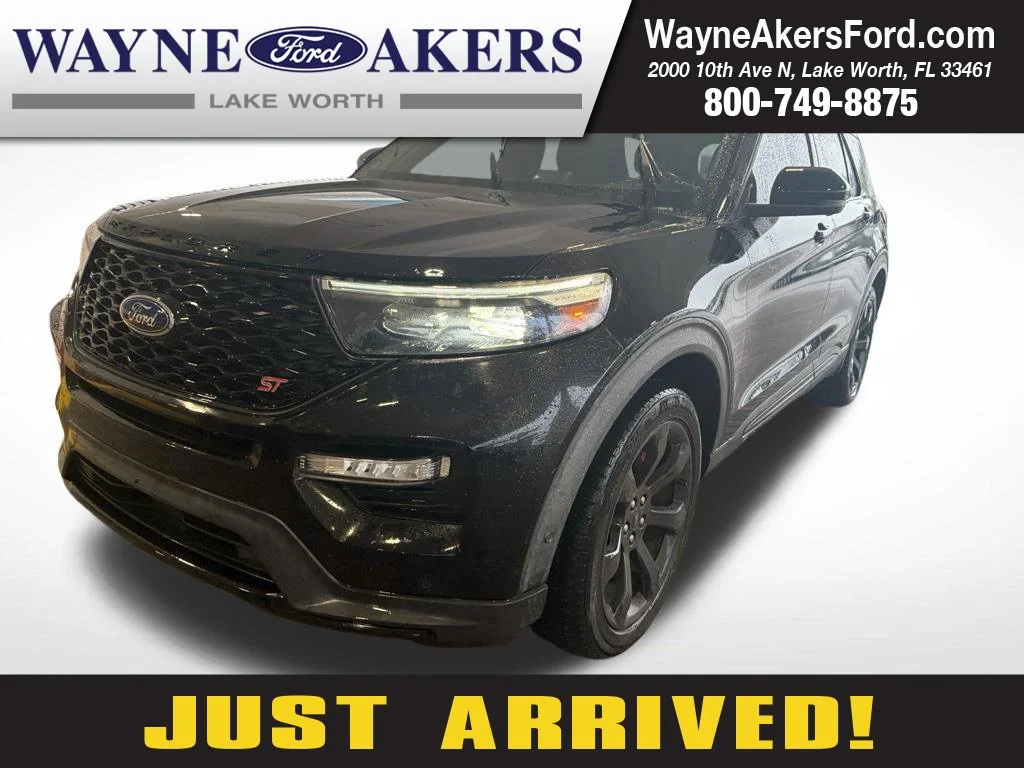 Used 2021 Black Ford ST image 1