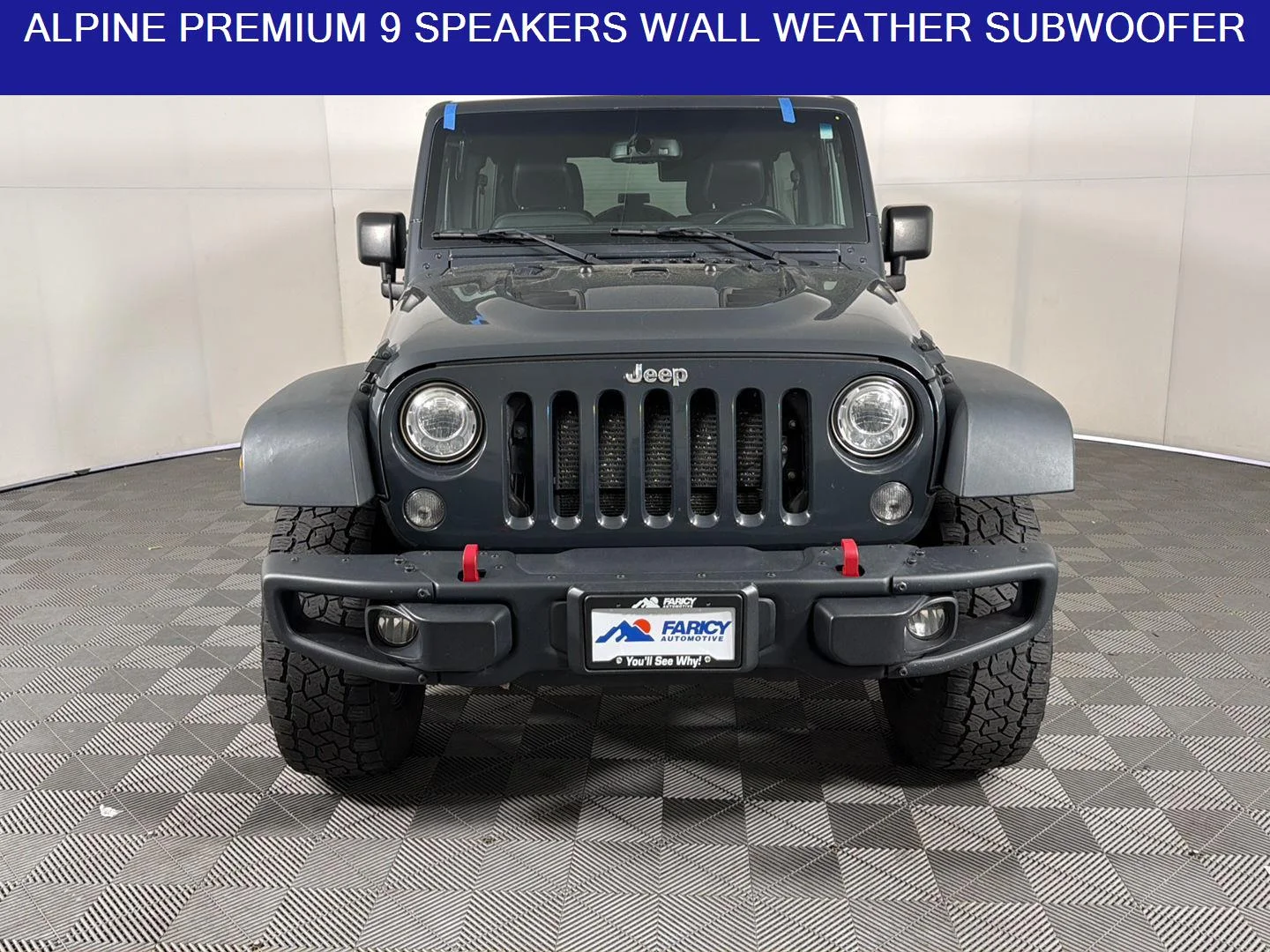 Used 2017 Rhino Clearcoat Jeep Rubicon Hard Rock image 4