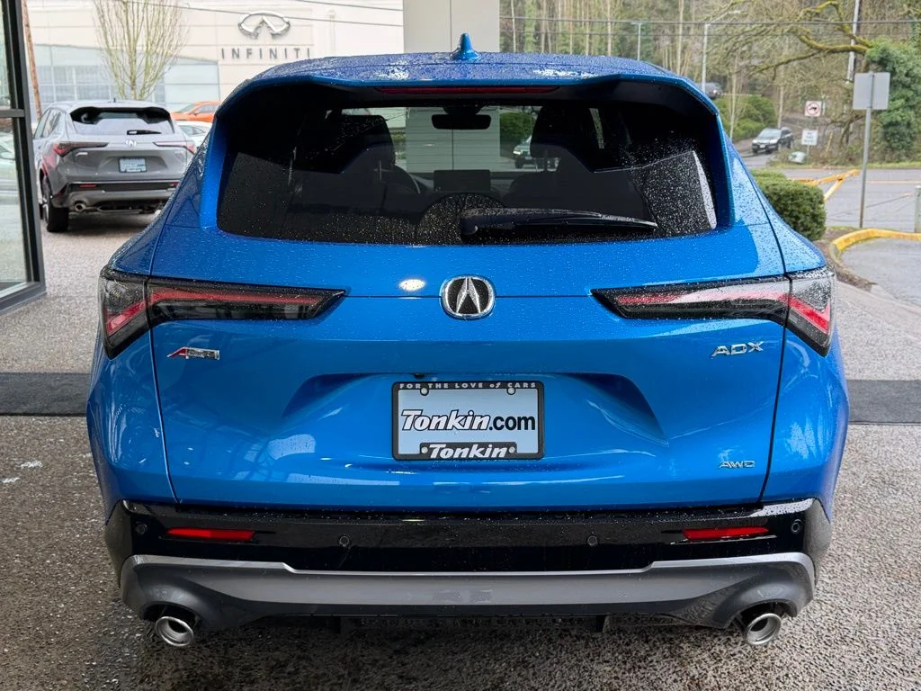 New 2026 Double Apex Blue Pearl II Acura A-Spec with Advance Package AWD image 6