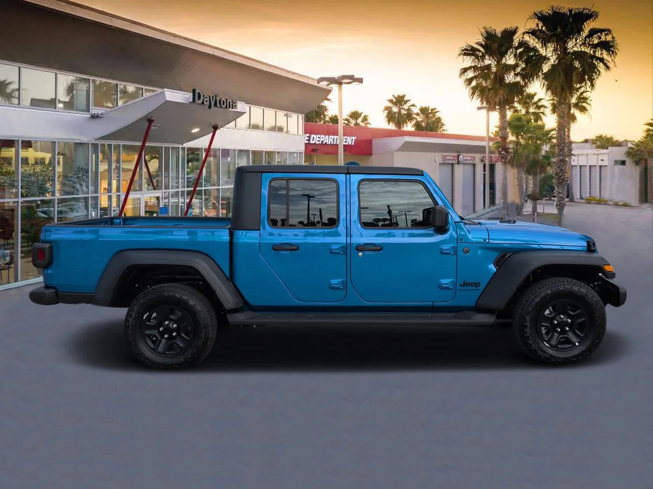 Certified Used 2026 Hydro Blue Pearlcoat Jeep Sport image 2